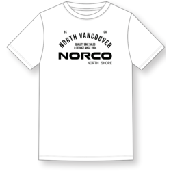 Norco North Shore MC White Short Sleeve